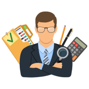 Accountant illustration